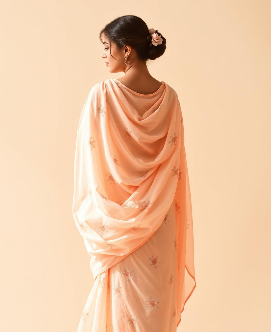 Peach Blossom Chiffon